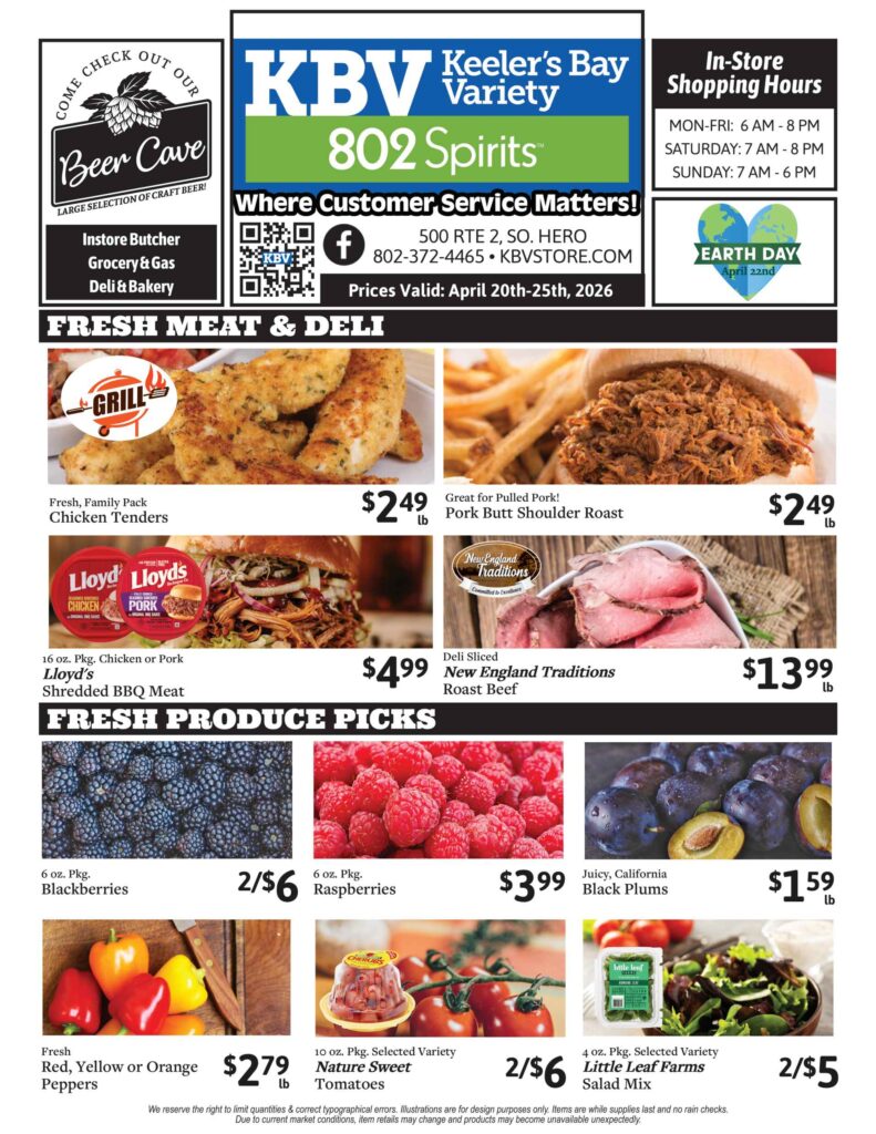 KBV specials April 20-25, 2026, pg1