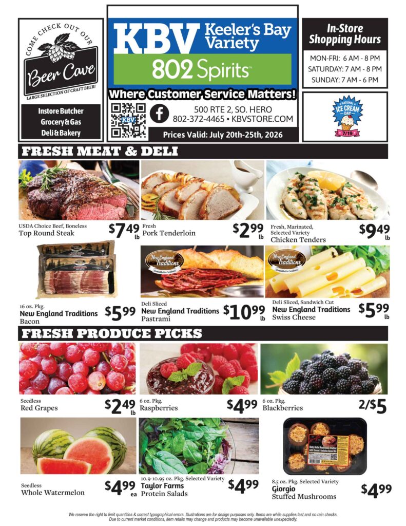 KBV specials July 20-25,2026 pg 1