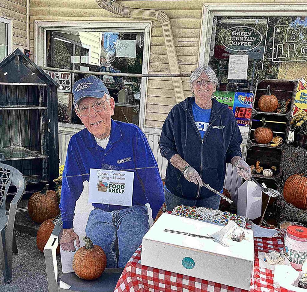 52nd CAD donation table