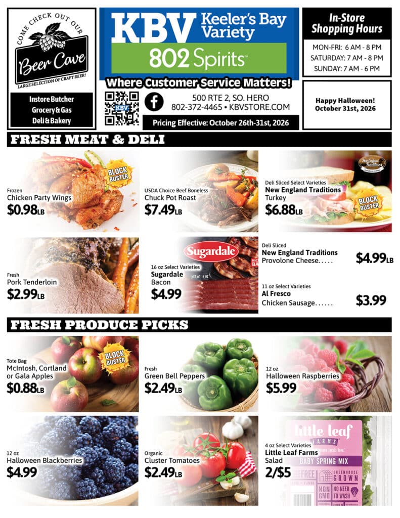 KBV specials Oct 26-31, 2026, pg 1