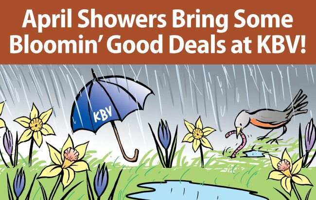 KBV spring showers banner
